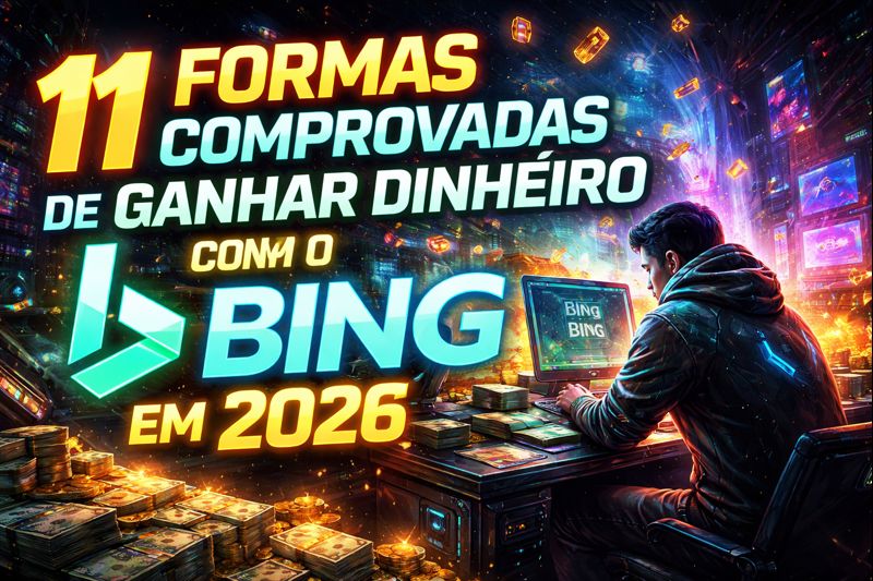 11 Formas COMPROVADAS de Ganhar Dinheiro com o Bing em 2026: O Guia Definitivo para Iniciantes