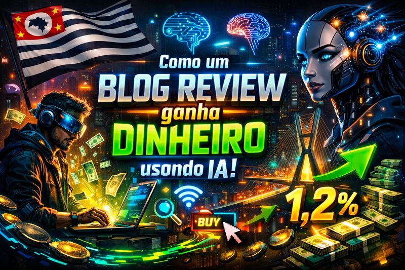 Como um blog review ganha dinheiro usando ia: O Guia Realista, Amigável e Completo para Iniciantes em Marketing Digital